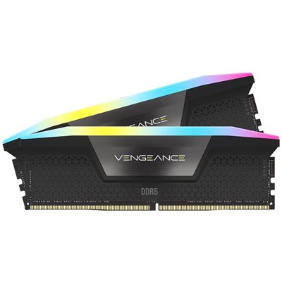 CORSAIR VENGEANCE RGB DDR5 32GB (2x16GB) DDR5 6000 (PC5-48000) C30 1.4V AMD EXPO Memory Kit