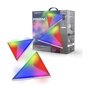 Monster - Smart WIFI 3D LED Art Prism 2 panneaux - Pack complémentaire