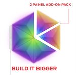 Monster Smart WIFI 3D LED Art Prism 2 panels - Add-on Pack