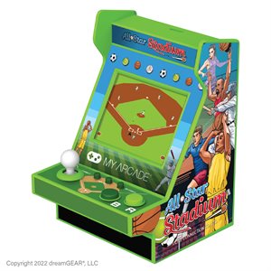 My Arcade Collectible Retro 4.5'' - All-Star Stadium - Nano Player (208 games in 1)