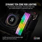 CORSAIR CORSAIR VENGEANCE RGB DDR5 48GB (2x24GB) DDR5 5600 (PC5-44800) C40 1.25V Intel XMP Memory BL