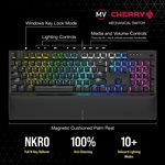 Corsair - Clavier de jeu mécanique K60 RGB PRO SE - 100% CHERRY MV Keyswitchs mécaniques - Noir