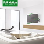 Barkan Full Motion 13-43 inch TV Wall Mount