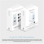 Rockstone Wall Charger Dual USB-C 45W PD and USB A 2.4A