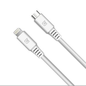 Caseco - Câble USB-C vers Lightning - 3M - Blanc