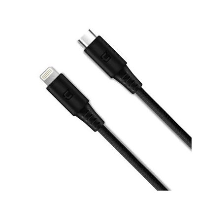 Caseco Braided USB-C to Lightning Cable 2M (6FT)  Black