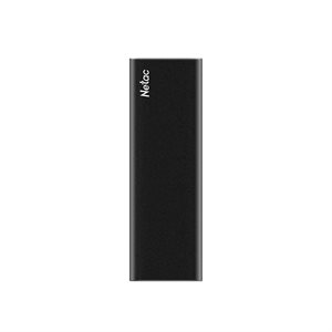 Netac - 2To Type-C SSD externe Z Slim USB 3.2  avec câble/adaptateur