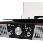 VICTOR Lakeshore 5-in-1 Turntable System Espresso