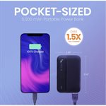 Emerge Helix Power Bank 5,000 mAh with Dual USB-A Ports