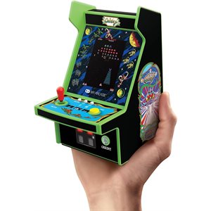 My Arcade MICRO PLAYER PRO 6.7" GALAGA PORTABLE RETRO ARCADE (2 GAMES IN 1) Green & Black