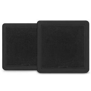 Garmin Fusion FM Series Marine Speakers, 6.5" 120-Watt Square Black Flush Mount (Pair)