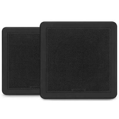 Garmin Fusion FM Series Marine Speakers, 7.7" 200-Watt Square Black Flush Mount (Pair)