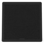 Garmin Fusion FM Series Marine Subwoofers, 10" 400-Watt Square Black Flush Mount Marine Subwoofer