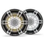 Garmin Fusion Signature Series 3i Marine Speakers, 7.7" 280-watt CRGBW Coaxial Sports Gray (Pair)