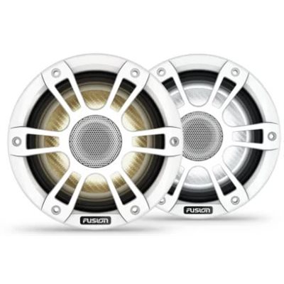 Garmin Fusion Signature Series 3i Marine Speakers, 7.7" 280-watt CRGBW Coaxial Sports White (Pair)