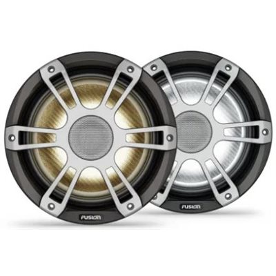 Garmin Fusion Signature Series 3i Marine Speakers, 8.8" 330-watt CRGBW Coaxial Sports Gray (Pair)