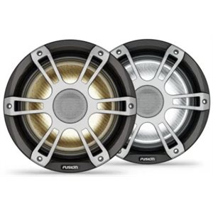 Garmin Fusion Signature Series 3i Marine Speakers, 8.8" 330-watt CRGBW Coaxial Sports Gray (Pair)