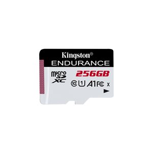 Kingston 256GB microSDXC Endurance 95R/45W C10 A1 UHS-I Canada Retail