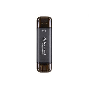 Clé USB/SSD Transcend 256Go ESD310C USB 10Gbps USB-A et USB-C