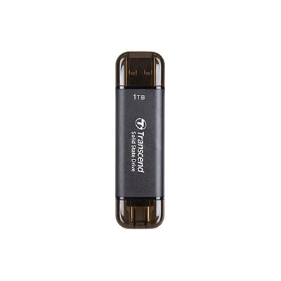 Clé USB/SSD Transcend 512Mo ESD310C USB 10Gbps USB-A et USB-C