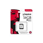 Kingston 16GB SDHC Industrial -40C to 85C C10 UHS-I U3 V30 A1 pSLC