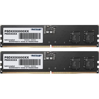 Patriot Signature Series DDR5 32GB (2 x 16GB) 5600MHz (PC5-44800 CL46 UDIMM Dual Kit