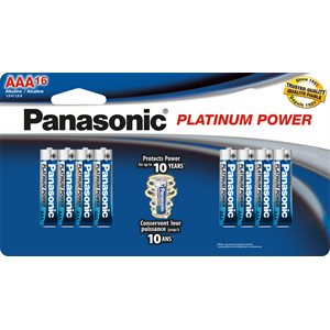 PanasonicPLATINUMPOWERAAABatteries-1.5Volt,16-Pack