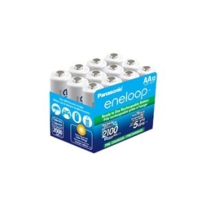 PanasonicEneloopPackof12AARechargeableNi-MHBatteries