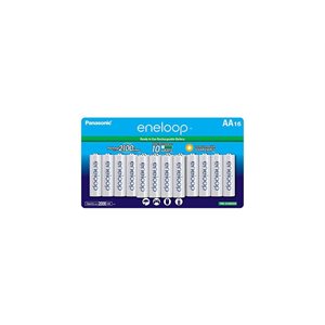 PanasonicEnelooppackof16AARechargeableNi-MHBatteries