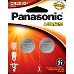 PANASONICCR20323VoltLithiumCoinCellBattery2Pack