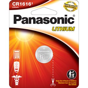 PanasonicCR16163.0VoltLithiumCoinCellBattery-1-Pack