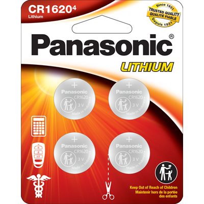 PanasonicCR16203.0VoltLithiumCoinCellBatteries-4Pack