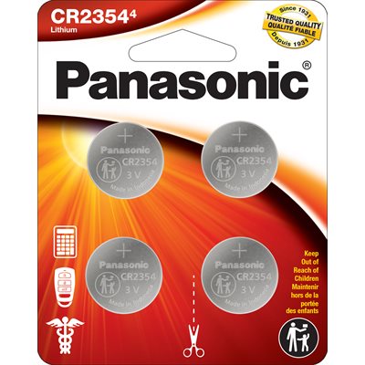 PanasonicCR23543.0VoltLithiumCoinCellBatteries-4Pack