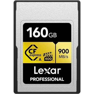 Lexar 160GB Professional CFexpress Type A Card GOLD Series                          END: 02 Dec 2024