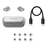 Technics EAH-AZ40M2 True Wireless Noise Cancelling Earbuds - Silver