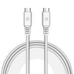 Caseco 3FT USB-C to USB-C Cable  - White