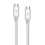 Caseco - Câble USB C vers USB C  - 1M - Blanc