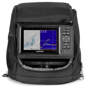 Garmin ECHOMAP Keyed 5" cv Ice Fishing Bundle, UHD2 53cv and Dual Beam-IF Transducer, US Lakes