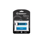 Kingston 8GB USB-C IronKey Keypad 200C, FIPS 140-3 Lvl 3 (Pending) AES-256