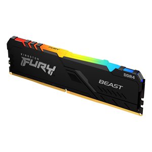 Kingston 16GB 2666MT/s DDR4 CL16 DIMM FURY Beast RGB