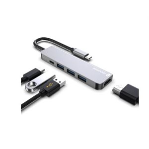 Rockstone - USB-C 5-in-1 Hub