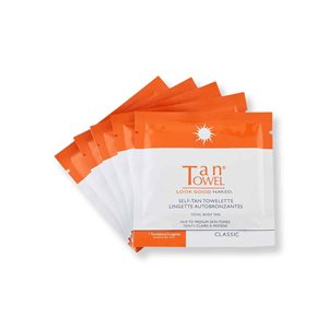 TAN TOWEL CLASSIC FULL BODY Self Tanning Towelettes 50 Pack FBCL50