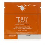 Tan Towel Full Body Dark Self Tanning Towelettes 5 Pack FBDK5