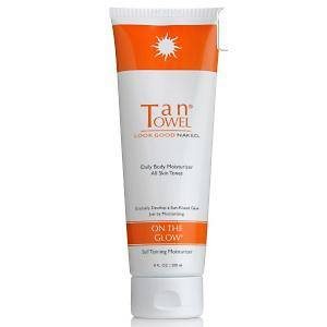 Tan Towel On The Glow Body Moisturizer 8Oz UOTG8