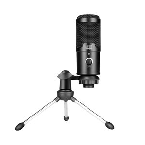 Adesso Cardioid USB Microphone with tripod Stand