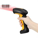 Adesso Bluetooth Antimicrobial Waterproof  CCD Barcode Scanner