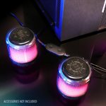 Accessory Power - Enhance Voltaic SC2 LED Stereo Gaming Speakers