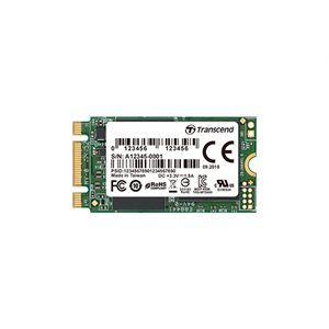 Transcend 128GB, M.2 2242 SSD, SATA3 B+M Key, MLC, Wide Temp.