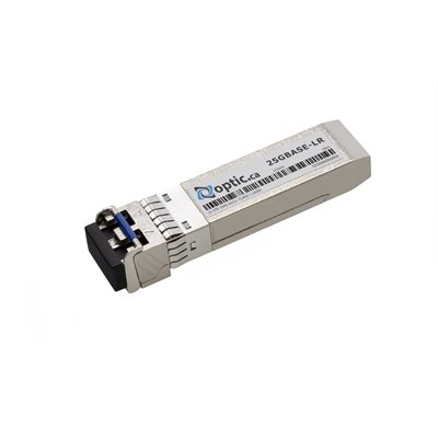 Optic.ca 25GBASE-LR SFP28, 1310NM, 10KM, SMF, 100% JUNIPER COMPATIBLE