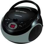 Emerson - Lecteur CD portable EPB-3000 avec radio stéréo AM/FM - Noir